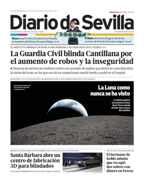 Cover of Diario de Sevilla