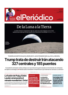 Cover of El Periodico - Castellano