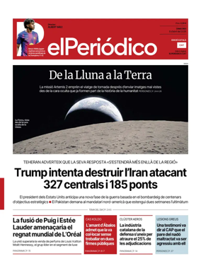 Cover of El Periodico - Catala