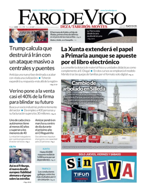 Cover of Faro de Vigo (Deza/Tabeiros-Montes)