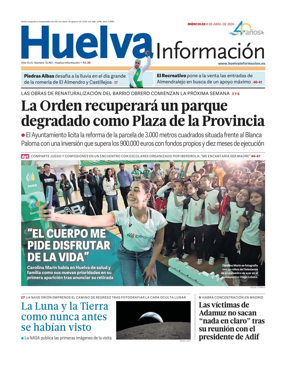 Cover of Huelva Informacion