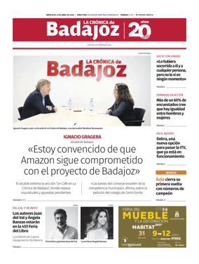 Cover of La Cronica de Badajoz BE