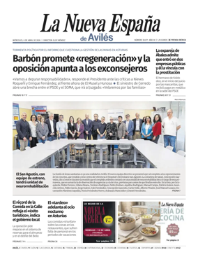 Cover of La Nueva Espana (Aviles)