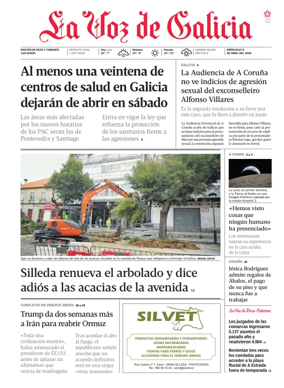 Cover of La Voz de Galicia (Deza)