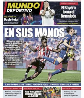 Cover of Mundo Deportivo (Bizkaia-Araba)