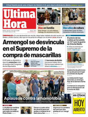 Cover of Ultima Hora