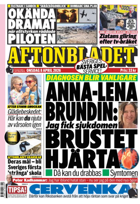 Cover of Aftonbladet
