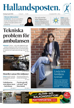 Cover of Hallandsposten