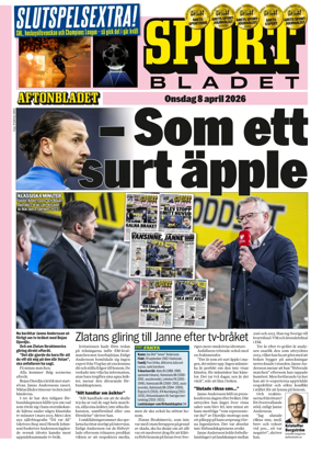 Cover of Sportbladet
