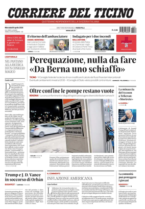 Cover of Corriere del Ticino