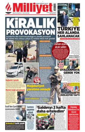 Cover of Milliyet