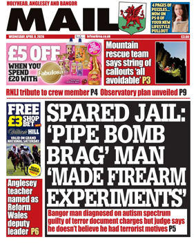 Cover of Bangor Mail