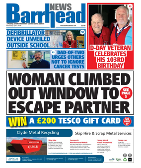 Cover of Barrhead News