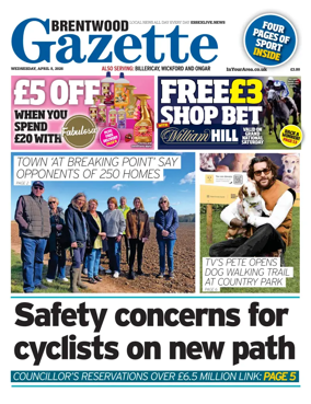 Cover of Brentwood Gazette