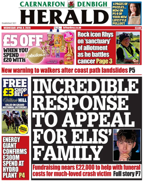 Cover of Caernarfon Herald