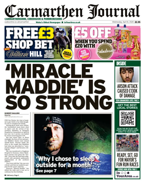 Cover of Carmarthen Journal