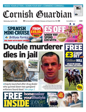 Cover of Cornish Guardian (Newquay & the North Coast)
