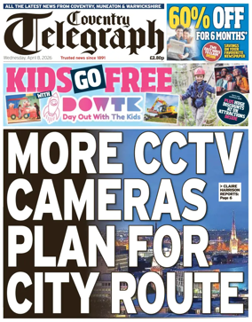 Cover of Coventry Telegraph