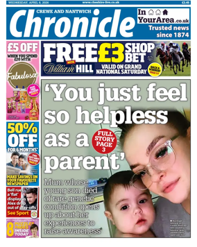 Cover of Crewe Chronicle