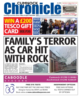 Cover of Cumnock Chronicle