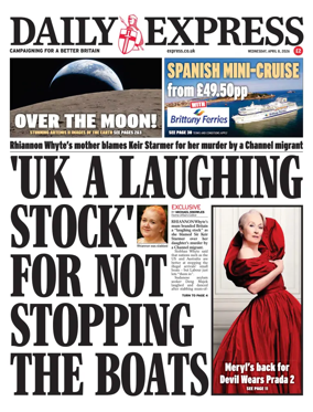 Cover of Daily Express