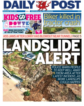 Cover of Daily Post (North Wales)