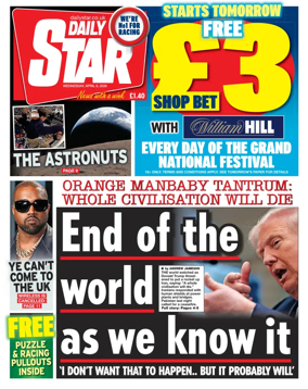 Cover of Daily Star