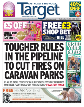 Cover of East Coast & The Wolds Target