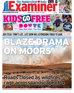 Cover of Huddersfield Daily Examiner