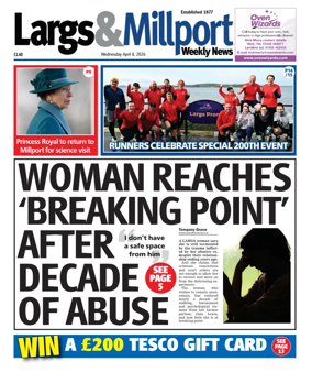 Cover of Largs & Millport Weekly News