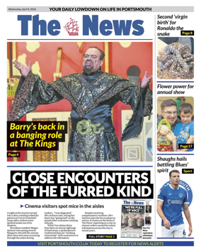 Cover of Portsmouth News