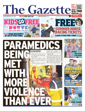 Cover of Teesside Evening Gazette