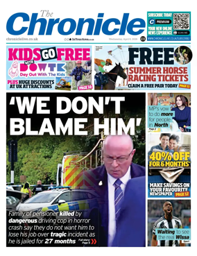 Cover of The Chronicle (South Tyneside and Durham)