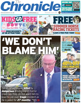 Cover of The Chronicle (UK)