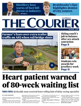 Cover of The Courier & Advertiser (Fife Edition)