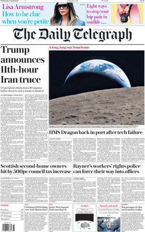 Cover of The Daily Telegraph