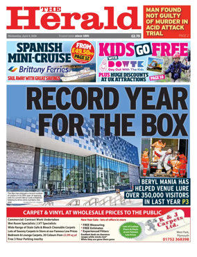 Cover of The Plymouth Herald