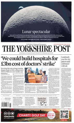 Cover of Yorkshire Post
