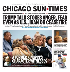 Cover of Chicago Sun-Times