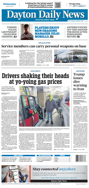 Cover of Dayton Daily News