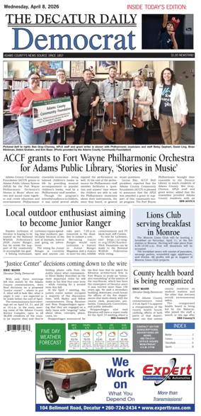 Cover of The Decatur Daily Democrat