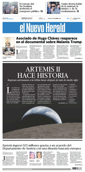Cover of El Nuevo Herald