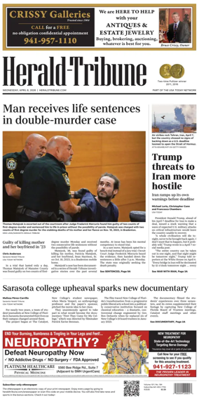 Cover of Herald-Tribune