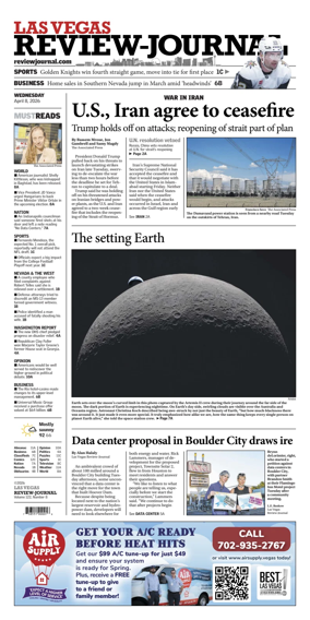 Cover of Las Vegas Review-Journal