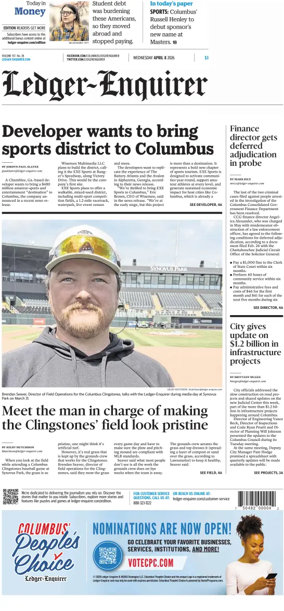 Cover of Ledger-Enquirer