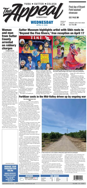 Cover of Marysville Appeal-Democrat