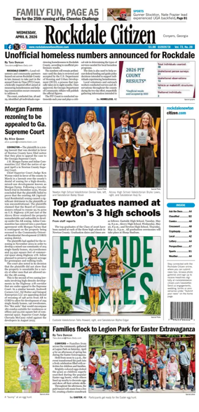 Cover of Rockdale Citiizen