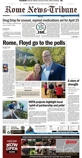 Cover of Rome News-Tribune