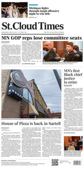 Cover of St. Cloud Times