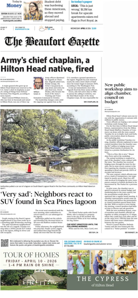 Cover of The Beaufort Gazette